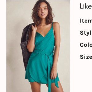 Like Me Or Love Me Teal XS Slip